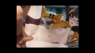 18YO NERDY GIRL WITH GLASSES GETS FUCKED!